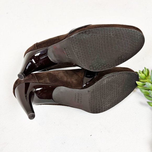 Stuart Weitzman Suede Loafer Pumps 7.5 - Picture 6 of 6